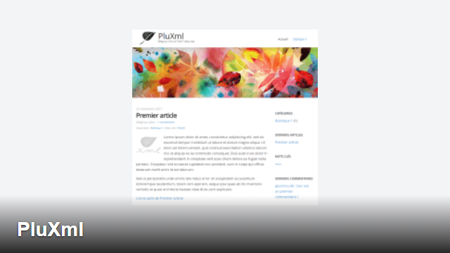 PluXml