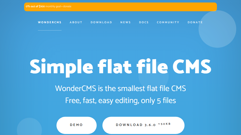 WonderCMS